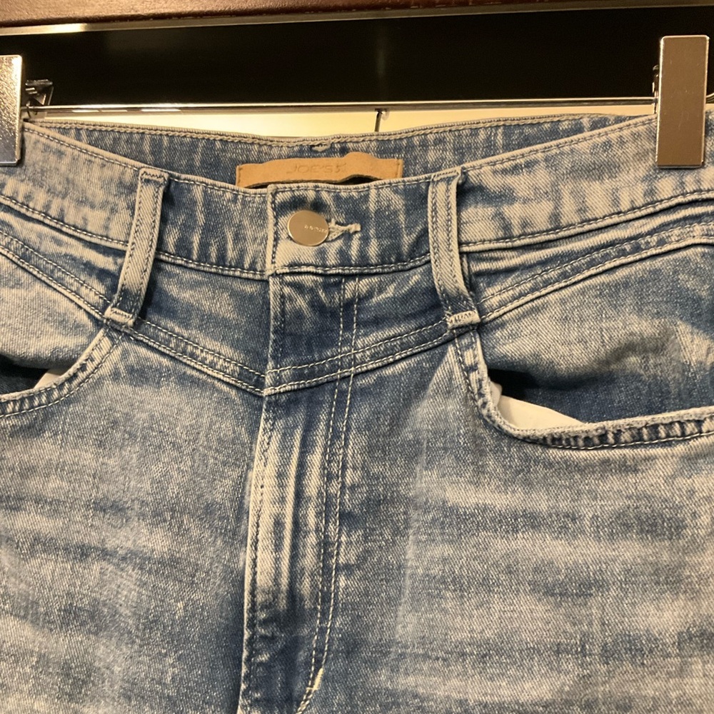 (Lori) Joe's Jeans Blue Flare Wide-Leg Denim - Picture 4 of 11